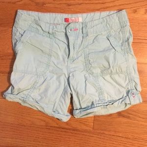 SO Girls Sz 16 Blue Cargo Shorts